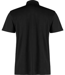 Kustom Kit Cooltex® Plus Micro Mesh Polo Shirt K455 - K455 Black Back