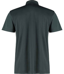 Kustom Kit Cooltex® Plus Micro Mesh Polo Shirt K455 - K455 Graphite Grey Back