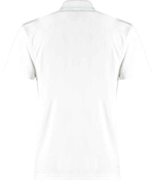 Kustom Kit Cooltex® Plus Micro Mesh Polo Shirt K455 - K455 White Back