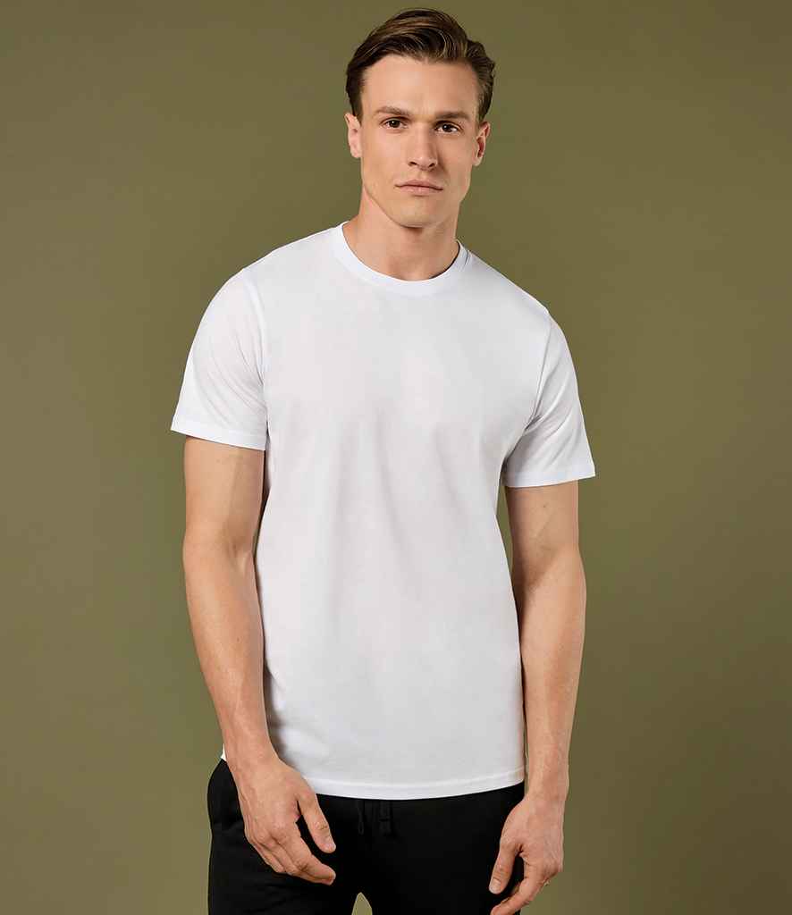 Kustom Kit Fashion Fit Cotton T-Shirt K507 - K507 White Model
