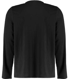Kustom Kit Long Sleeve Fashion Fit Superwash® 60°C T-Shirt K510 - K510 Black Back