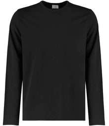 Kustom Kit Long Sleeve Fashion Fit Superwash® 60°C T-Shirt K510 - Black