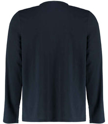 Kustom Kit Long Sleeve Fashion Fit Superwash® 60°C T-Shirt K510 - K510 Navy Back