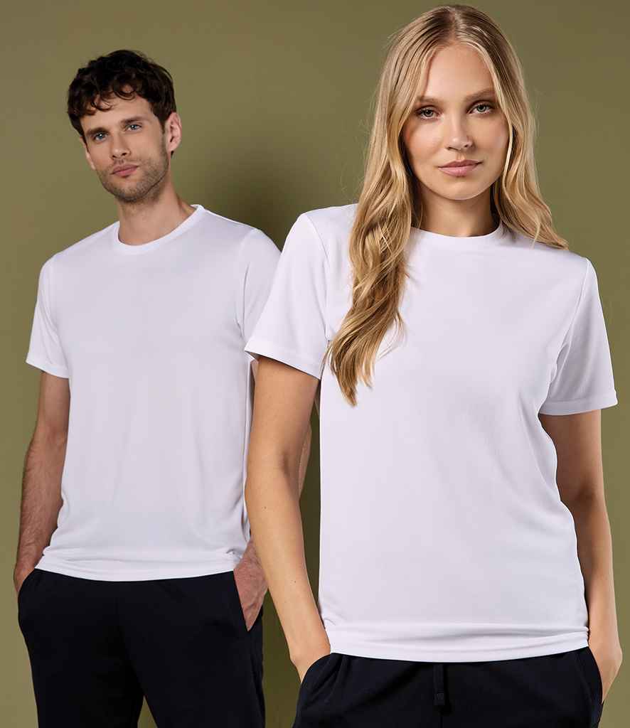Kustom Kit Regular Fit Cooltex® Plus Wicking T-Shirt K555 - K555 White Model