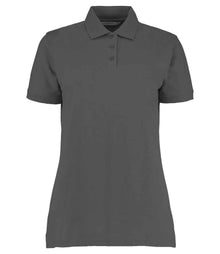 Kustom Kit Ladies Klassic Poly/Cotton Piqué Polo Shirt K703 - Charcoal