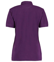 Kustom Kit Ladies Klassic Poly/Cotton Piqué Polo Shirt K703 - K703 Dark Purple Back