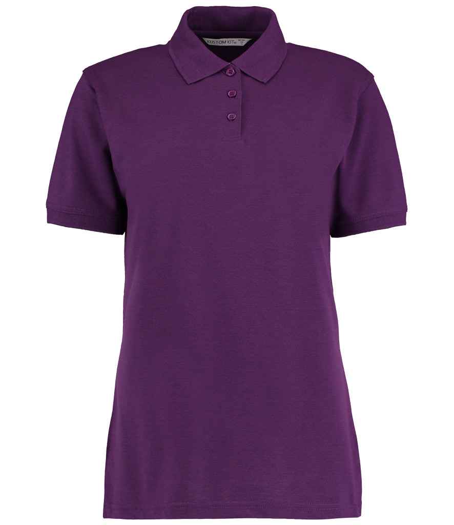 Kustom Kit Ladies Klassic Poly/Cotton Piqué Polo Shirt K703 - Dark Purple