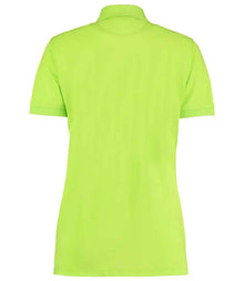 Kustom Kit Ladies Klassic Poly/Cotton Piqué Polo Shirt K703 - K703 Lime Green Back