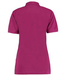 Kustom Kit Ladies Klassic Poly/Cotton Piqué Polo Shirt K703 - K703 Magenta Back