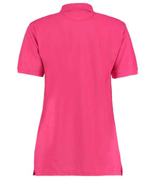 Kustom Kit Ladies Klassic Poly/Cotton Piqué Polo Shirt K703 - K703 Raspberry Back