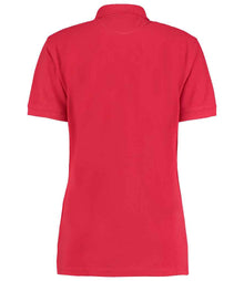 Kustom Kit Ladies Klassic Poly/Cotton Piqué Polo Shirt K703 - K703 Red Back