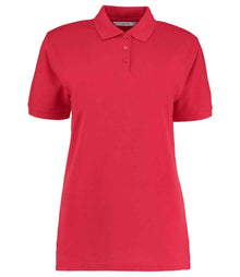 Kustom Kit Ladies Klassic Poly/Cotton Piqué Polo Shirt K703 - Red