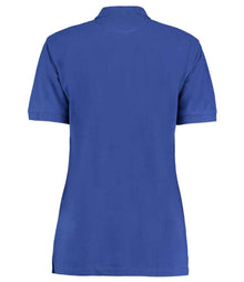 Kustom Kit Ladies Klassic Poly/Cotton Piqué Polo Shirt K703 - K703 Royal Blue Back