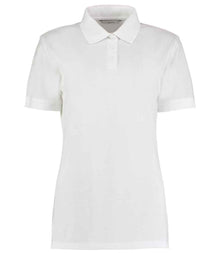 Kustom Kit Ladies Klassic Poly/Cotton Piqué Polo Shirt K703 - White
