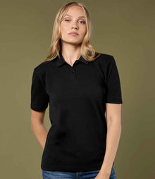 Kustom Kit Ladies Regular Fit Workforce Piqué Polo Shirt K722 - K722 Black Model