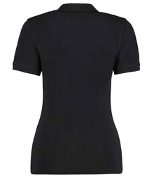 Kustom Kit Sophia Comfortec® V Neck Polo Shirt K732 - K732 Black Back