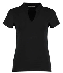Kustom Kit Ladies V Neck Corporate Top K770 - Black