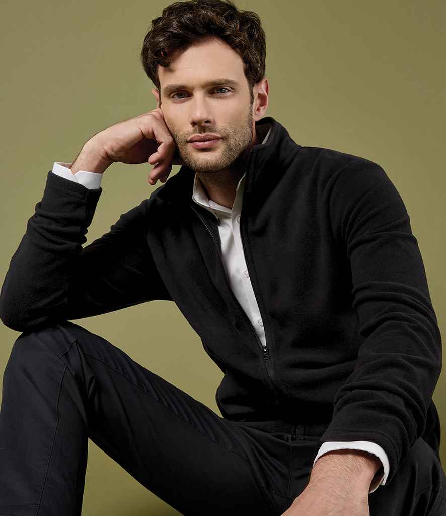 Kustom Kit Corporate Micro Fleece Jacket K902 - K902 Black Model