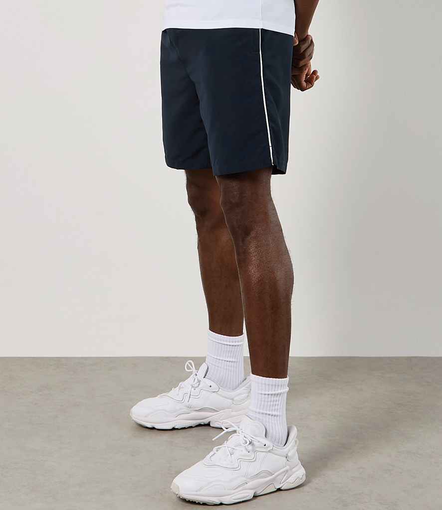 Kustom Kit Track Shorts K980 - K980 Navy/White Model