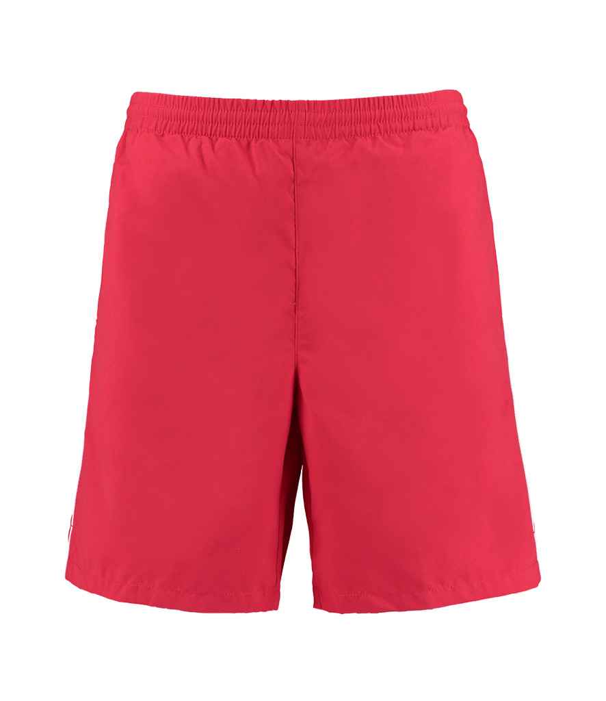 Kustom Kit Track Shorts K980 - Red/White