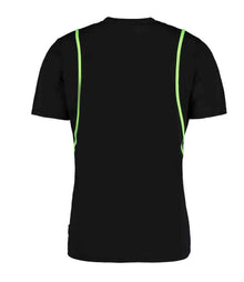 Kustom Kit Cooltex® T-Shirt K991 - K991 Black/Lime Green Back