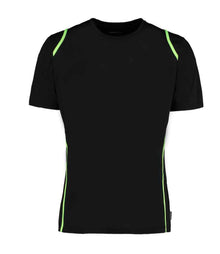 Kustom Kit Cooltex® T-Shirt K991 - Black/Lime Green