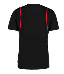 Kustom Kit Cooltex® T-Shirt K991 - K991 Black/Red Back