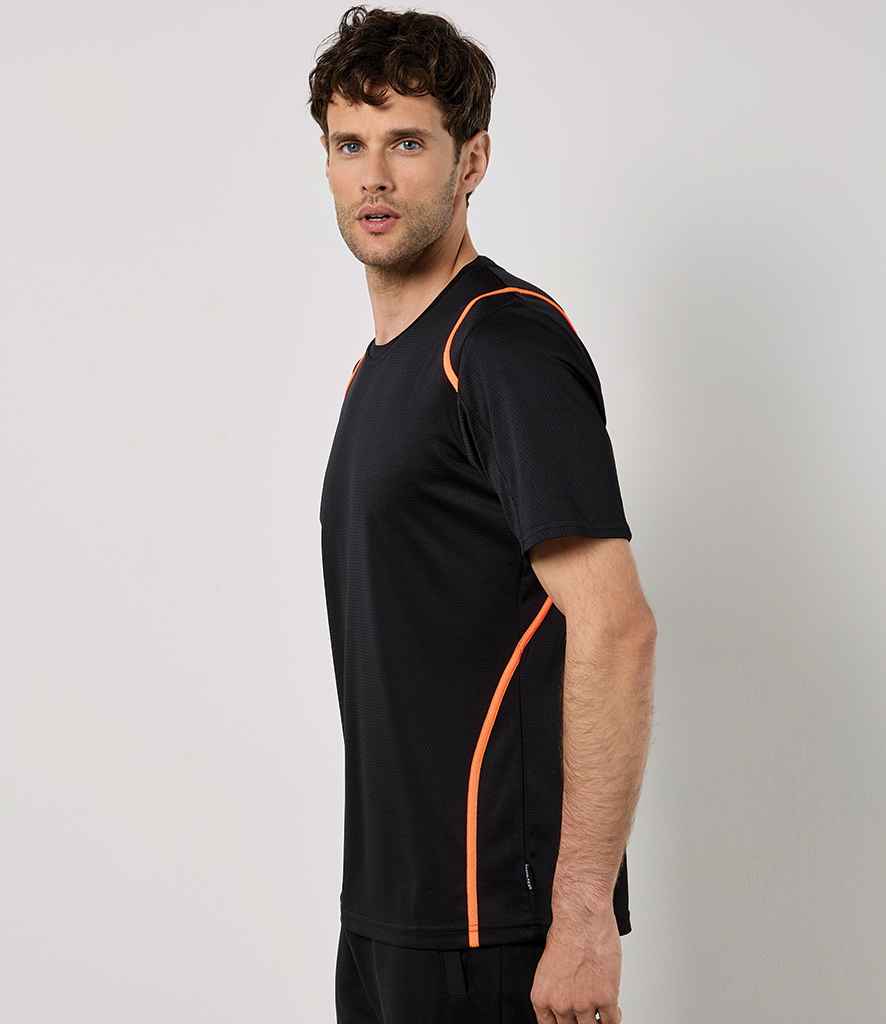Kustom Kit Cooltex® T-Shirt K991 - K991 Black/Orange Model