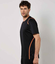 Kustom Kit Cooltex® T-Shirt K991 - K991 Black/Orange Model