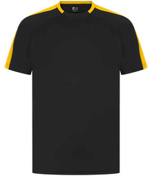 Finden + Hales Unisex Team T-Shirt LV290 - Black/Gold