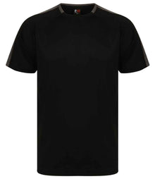 Finden + Hales Unisex Team T-Shirt LV290 - Black/Gunmetal