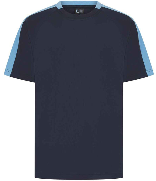 Finden + Hales Unisex Team T-Shirt LV290 - Navy/Sky blue