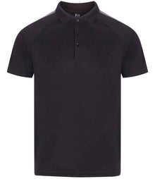 Finden + Hales Team Polo Shirt LV291 - Black/Gunmetal