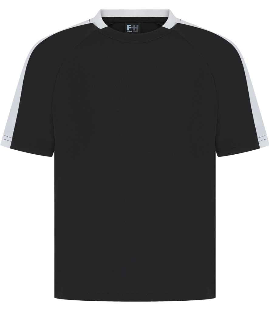Finden + Hales Kids Team T-Shirt LV292 - Black/White