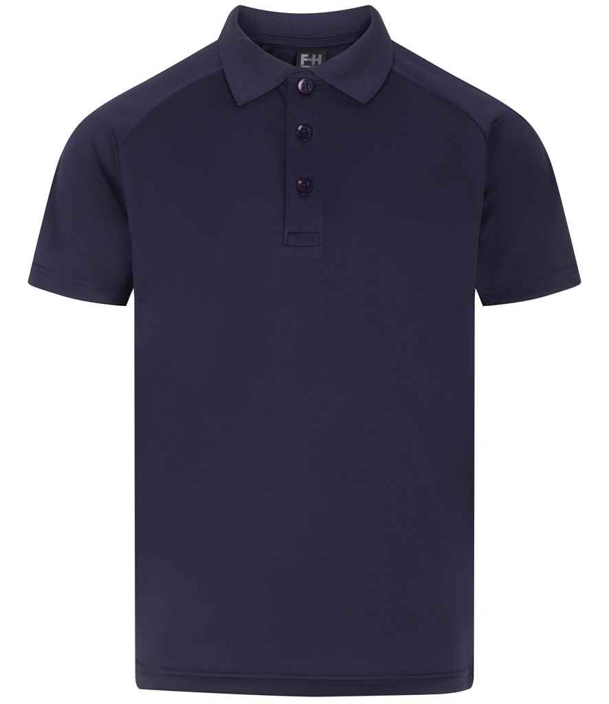 Finden + Hales Kids Team Polo Shirt LV293 - Navy/Navy