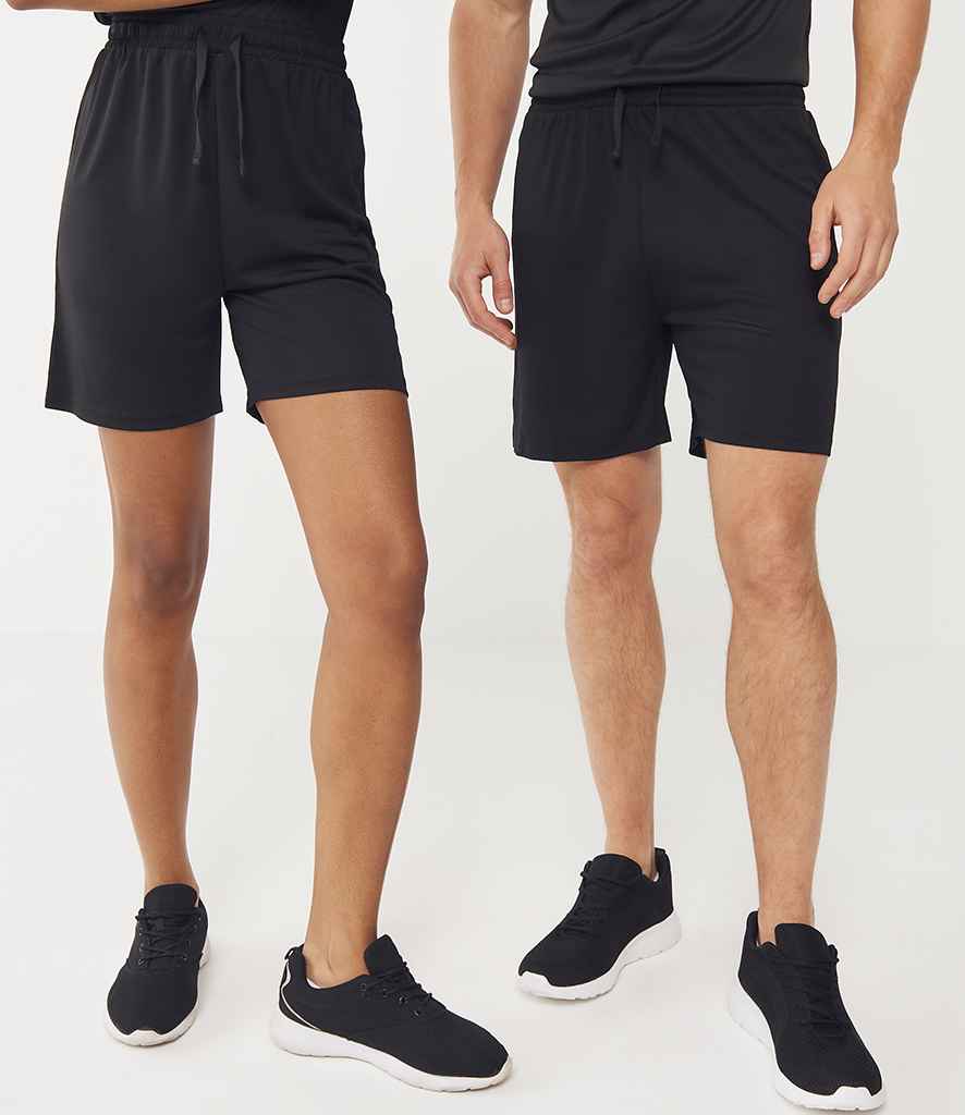 Finden + Hales Team No Pocket Shorts LV296 black model view