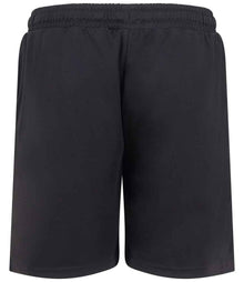 Finden + Hales Kids Team No Pocket Shorts LV297 black back