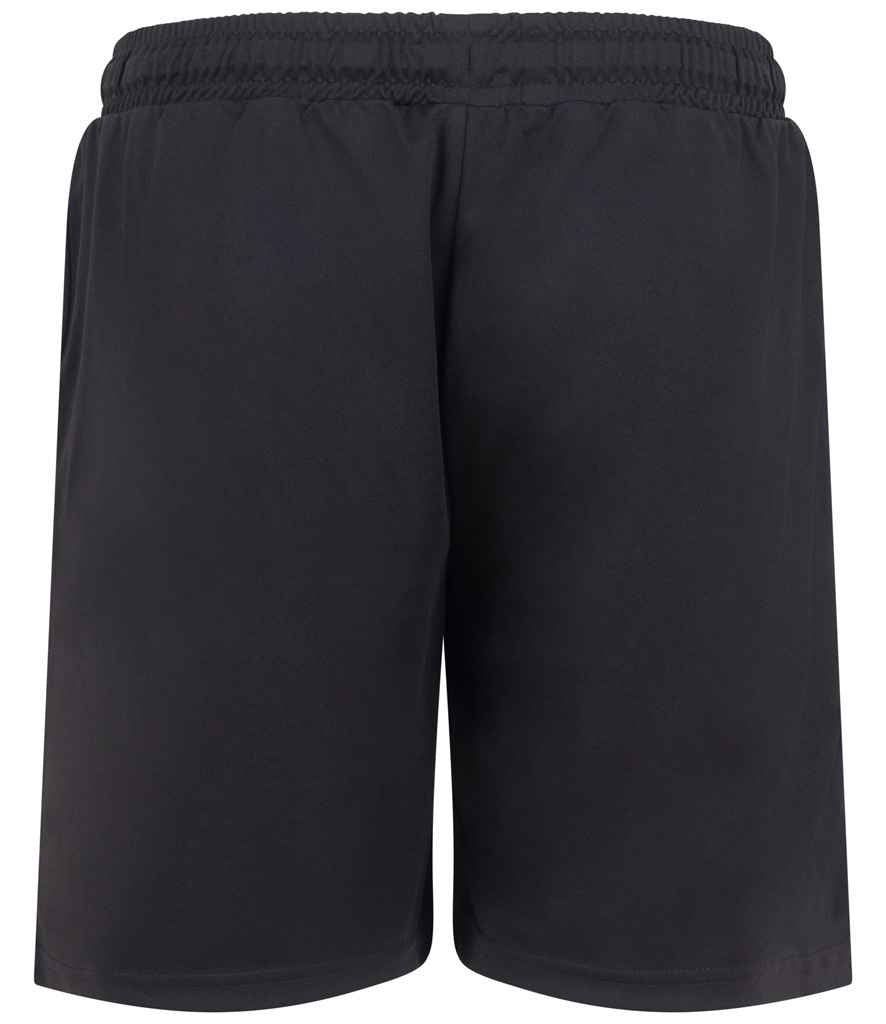 Finden + Hales Kids Team No Pocket Shorts LV297 black back