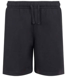 Finden + Hales Kids Team No Pocket Shorts LV297 - Black