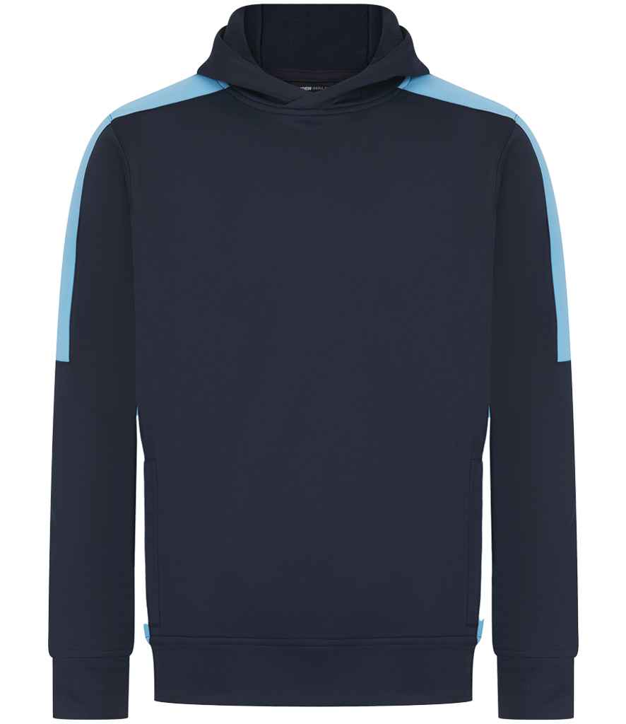Finden + Hales Unisex Team Hoodie LV341 - Navy/Sky blue