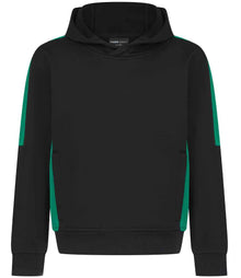 Finden + Hales Kids Team Hoodie LV342 - Black/Emerald
