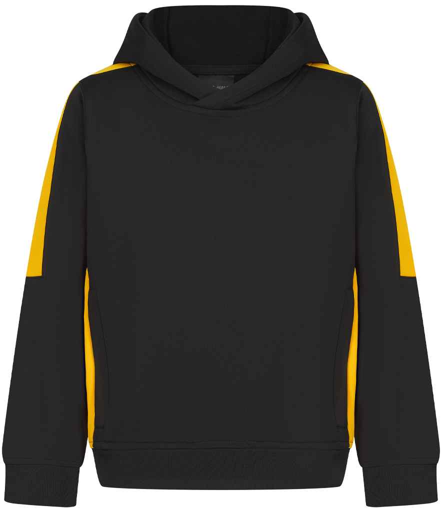 Finden + Hales Kids Team Hoodie LV342 - Black/Gold