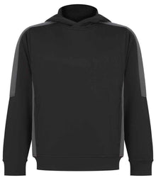 Finden + Hales Kids Team Hoodie LV342 - Black/Gunmetal
