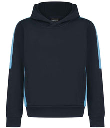 Finden + Hales Kids Team Hoodie LV342 - Navy/Sky blue
