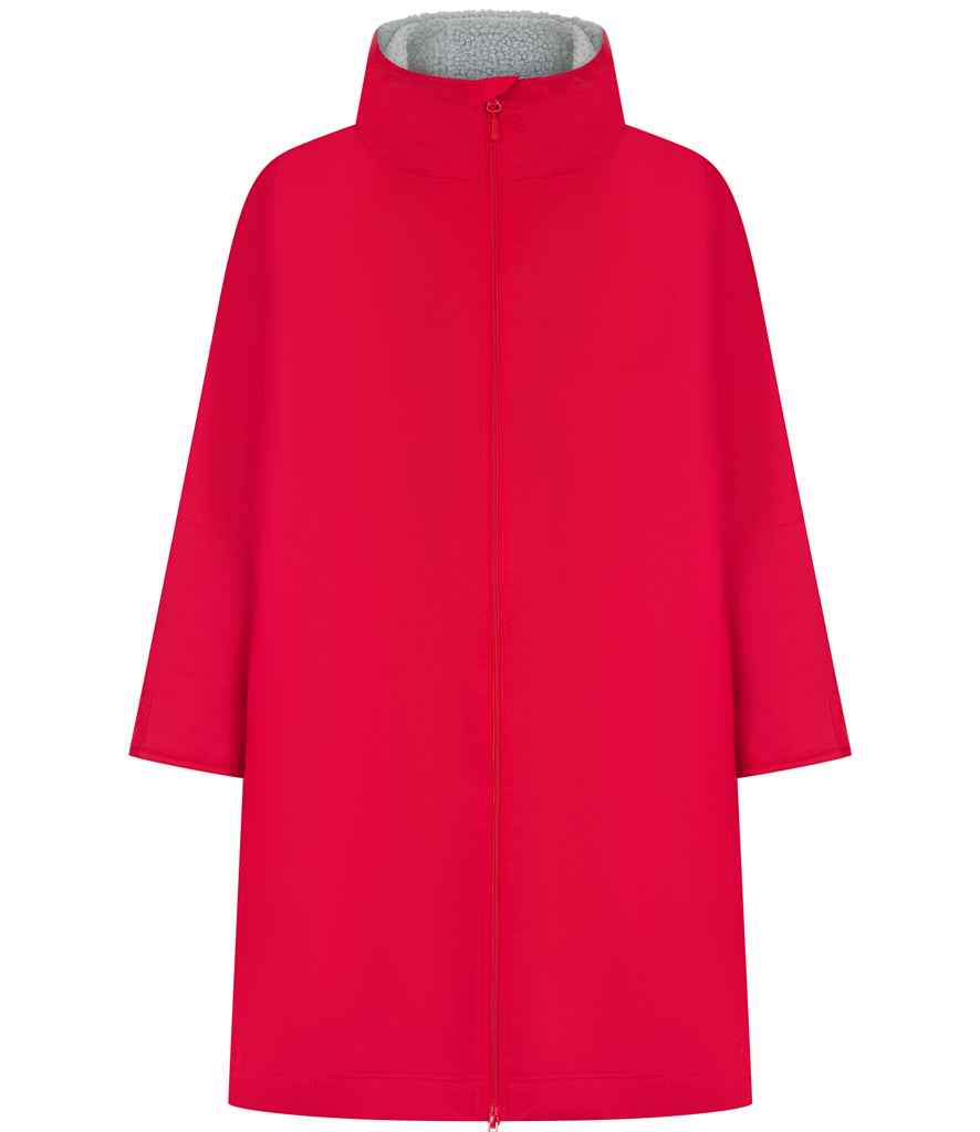 Finden + Hales Adults All Weather Robe LV690 - Red