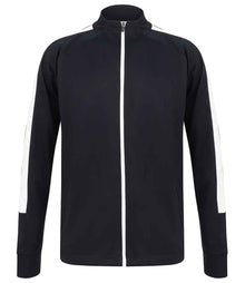 Finden + Hales Knitted Tracksuit Top LV871 - Navy/White