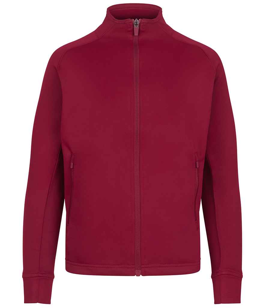 Finden + Hales Kids Knitted Tracksuit Top LV873 - Burgundy/Burgundy