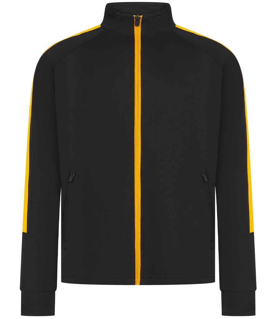 Finden + Hales Kids Knitted Tracksuit Top LV873 - Black/Gold