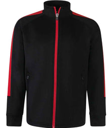 Finden + Hales Kids Knitted Tracksuit Top LV873 - Black/Red