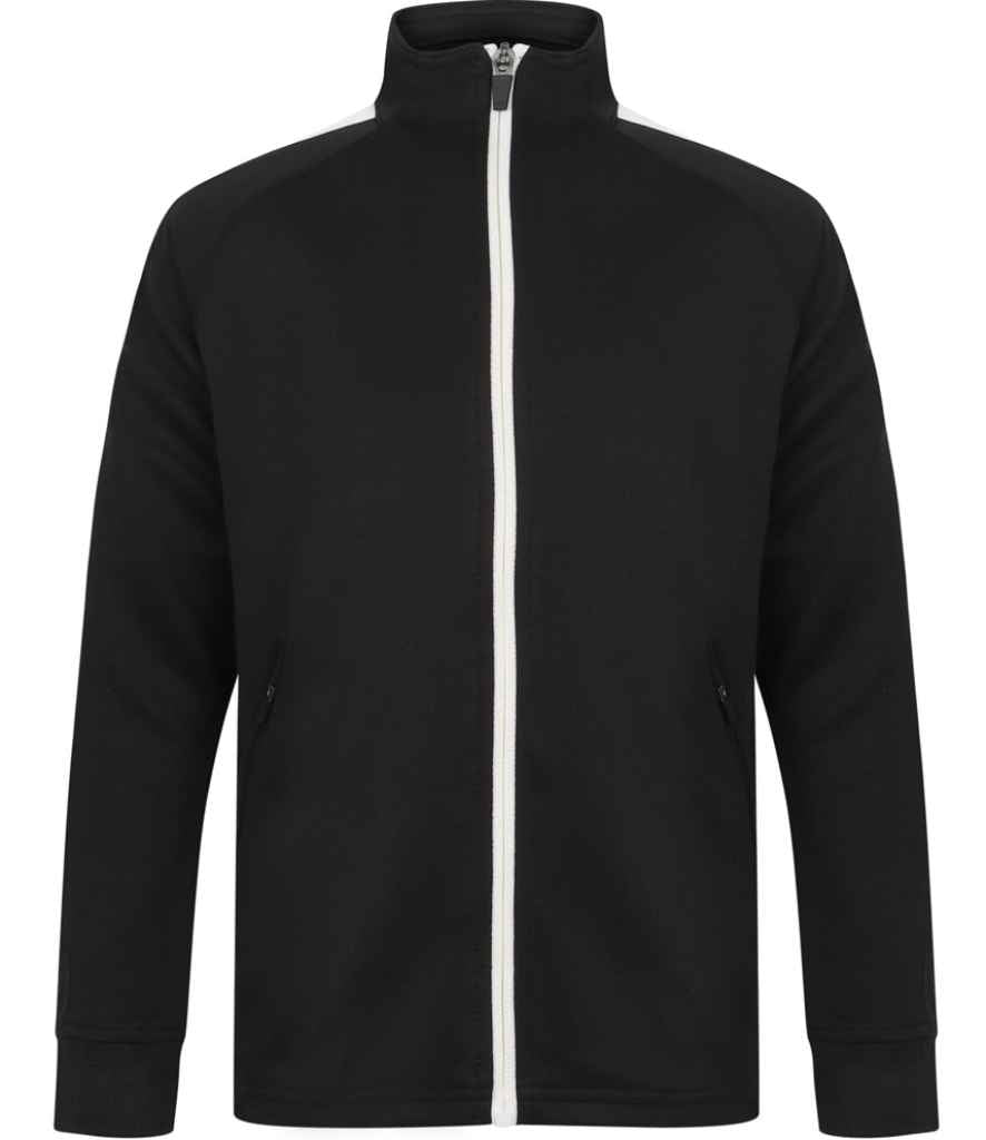 Finden + Hales Kids Knitted Tracksuit Top LV873 - Black/White
